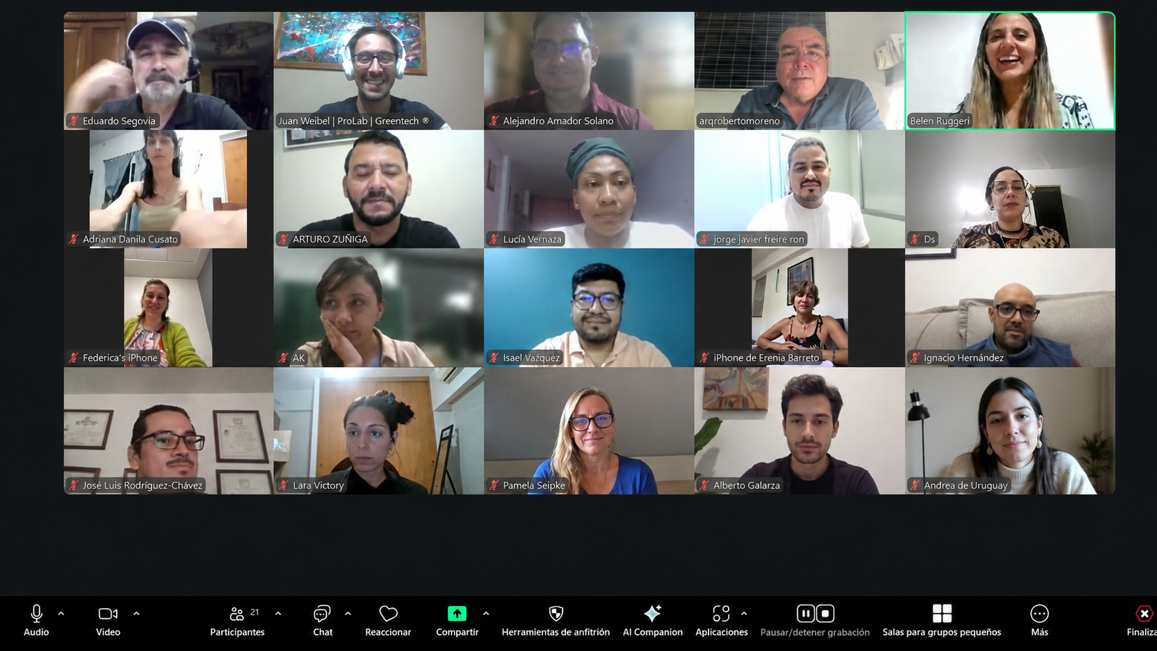 Comunidad Greentech en vivo