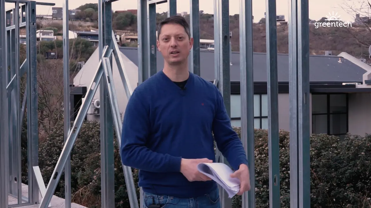 Docente en obra de steel framing
