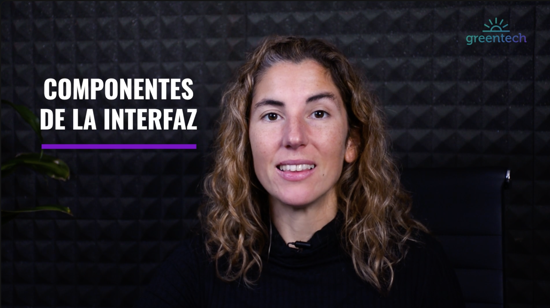 Docente Greentech dictando teleclase