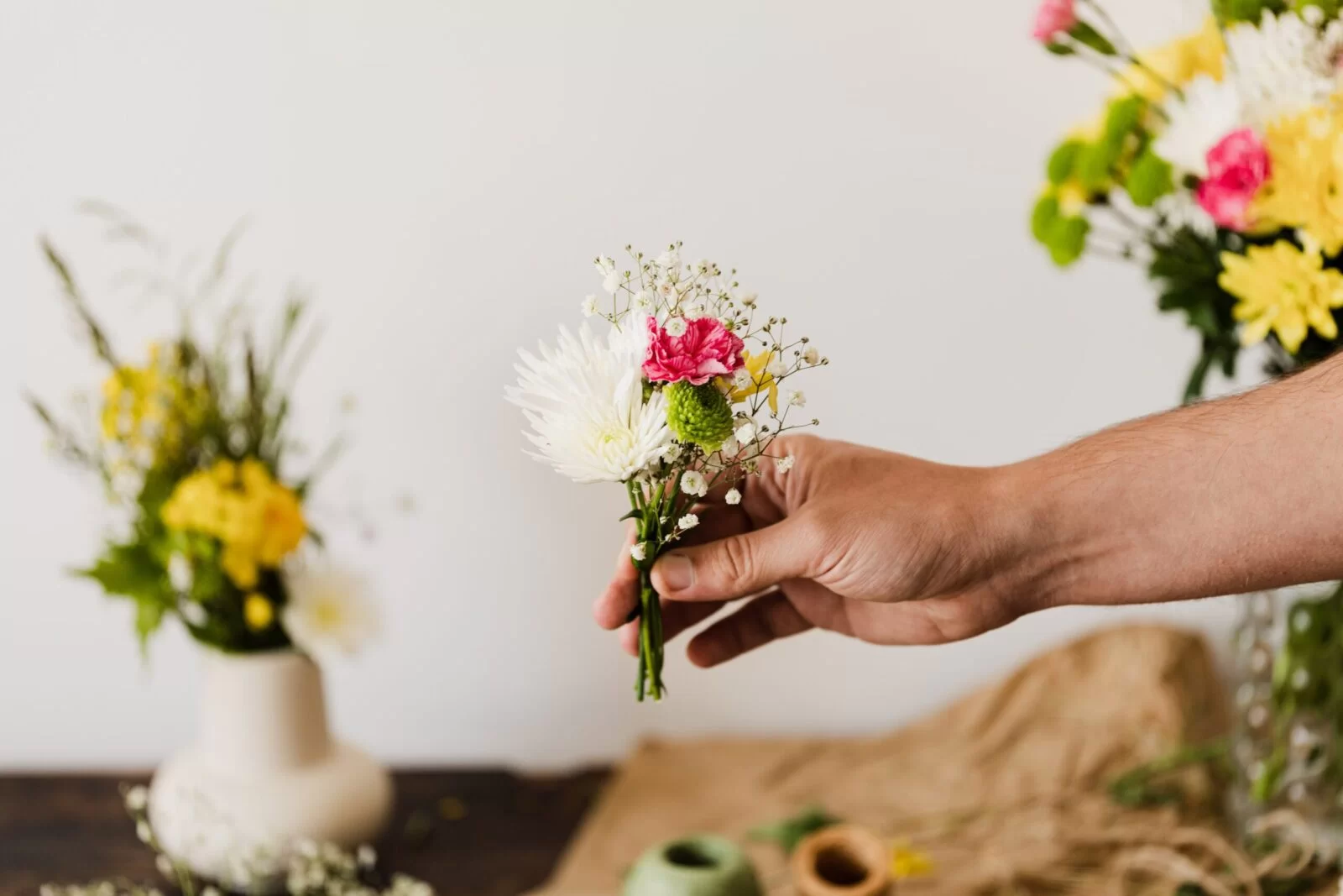 Cultivo de Flores de Corte y Armado de Ramos