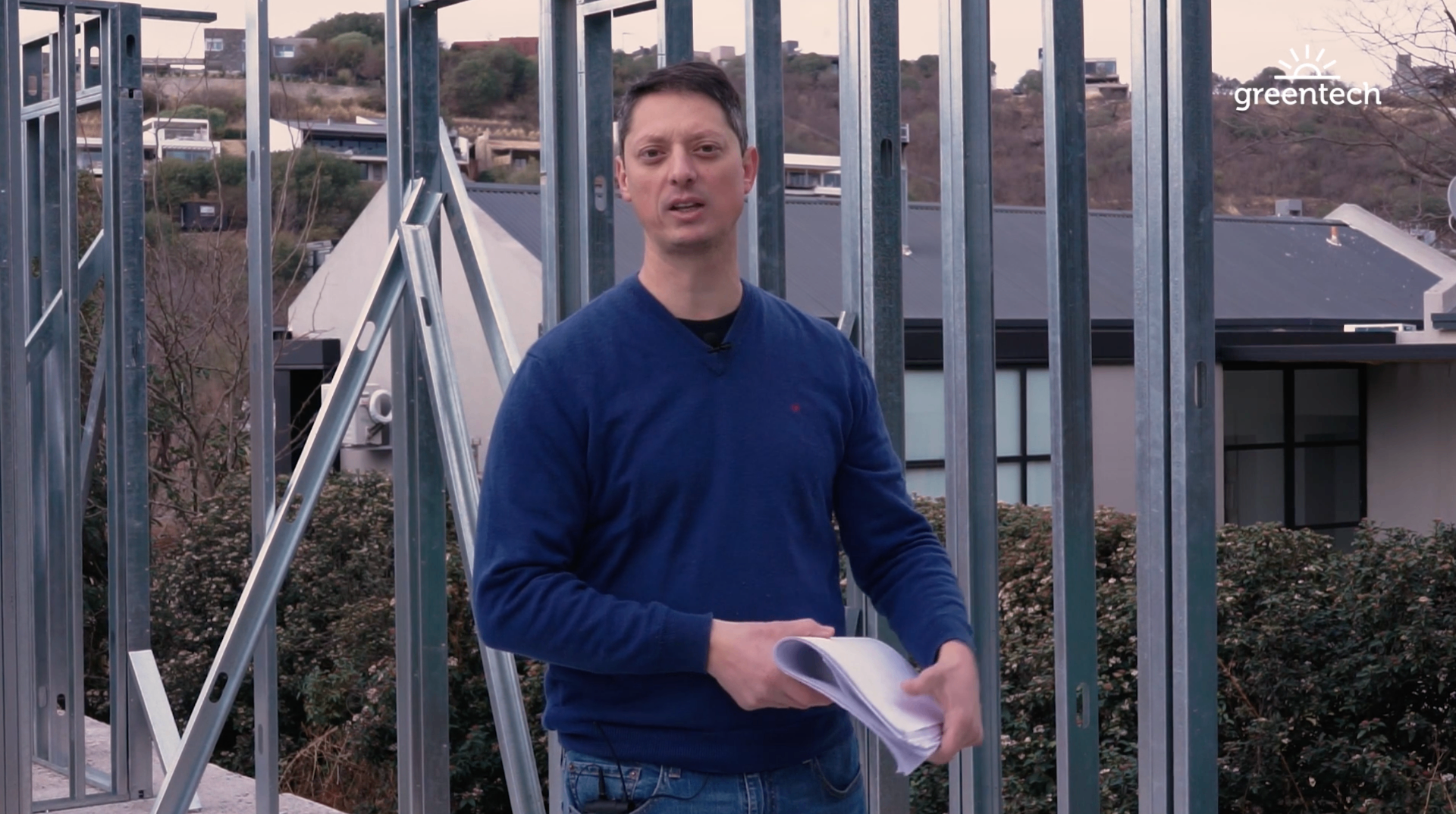 Docente en obra de steel framing