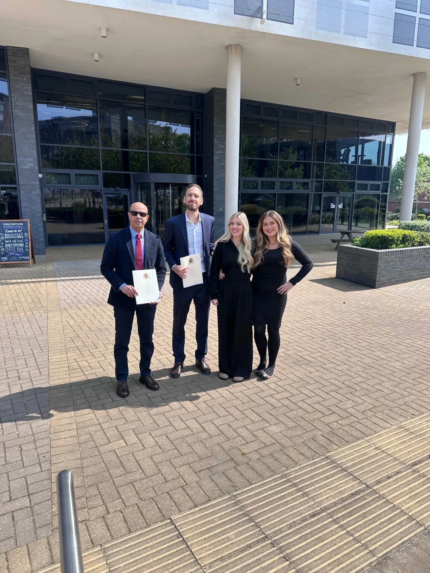 Equipo directivo en Birmingham